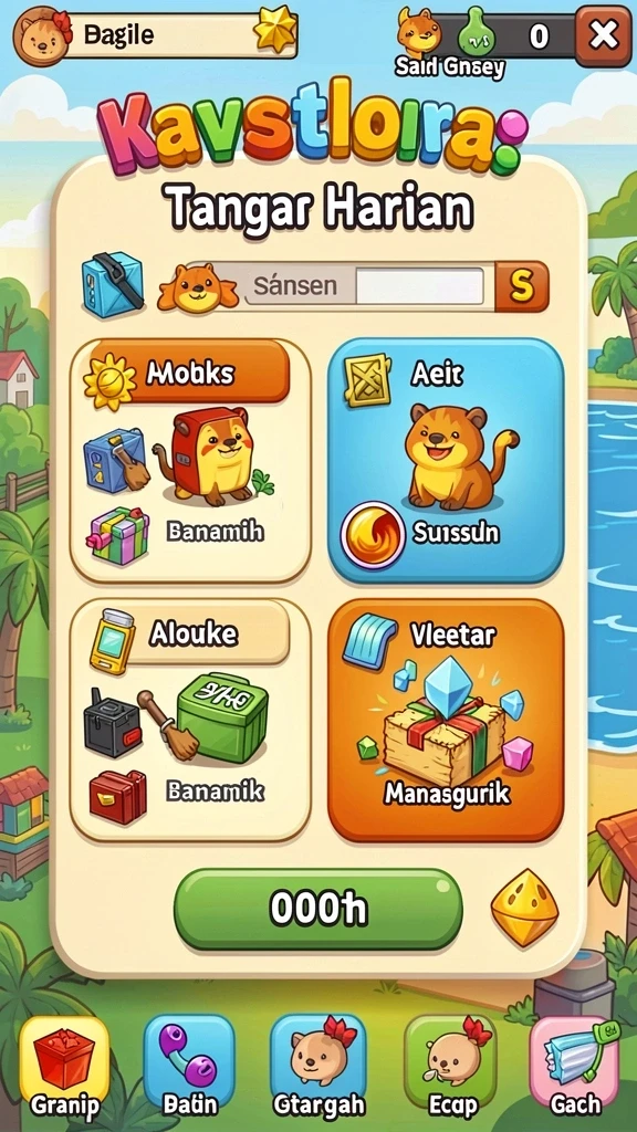 dna777 - Tantangan harian dan reward menarik menanti!
