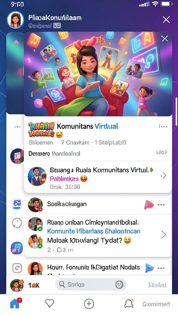 fomototo - Tangkapan layar komunitas pemain aktif.