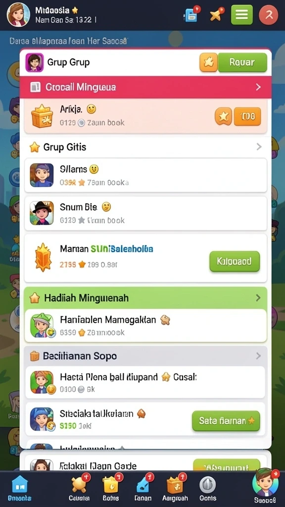 nexgid - Tangkapan layar menunjukkan mode multiplayer dengan teman-teman.