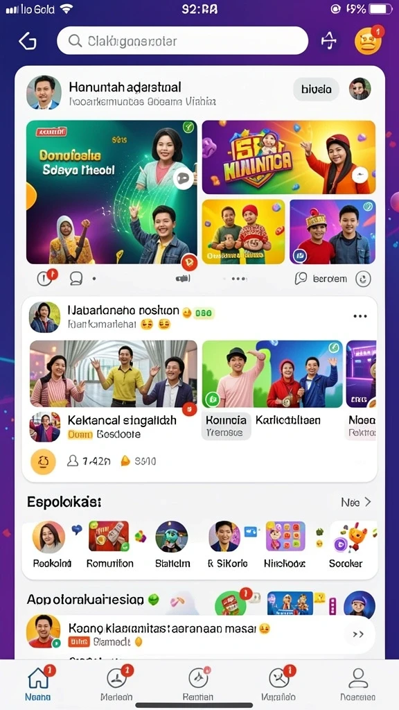 ocatoto - Screenshot karakter yang di kustomisasi dengan aksesoris.