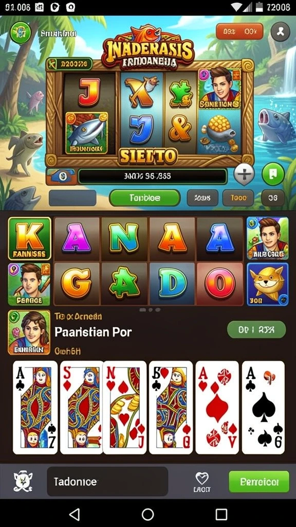 remi101 - Fitur multiplayer yang memungkinkan bermain dengan teman.