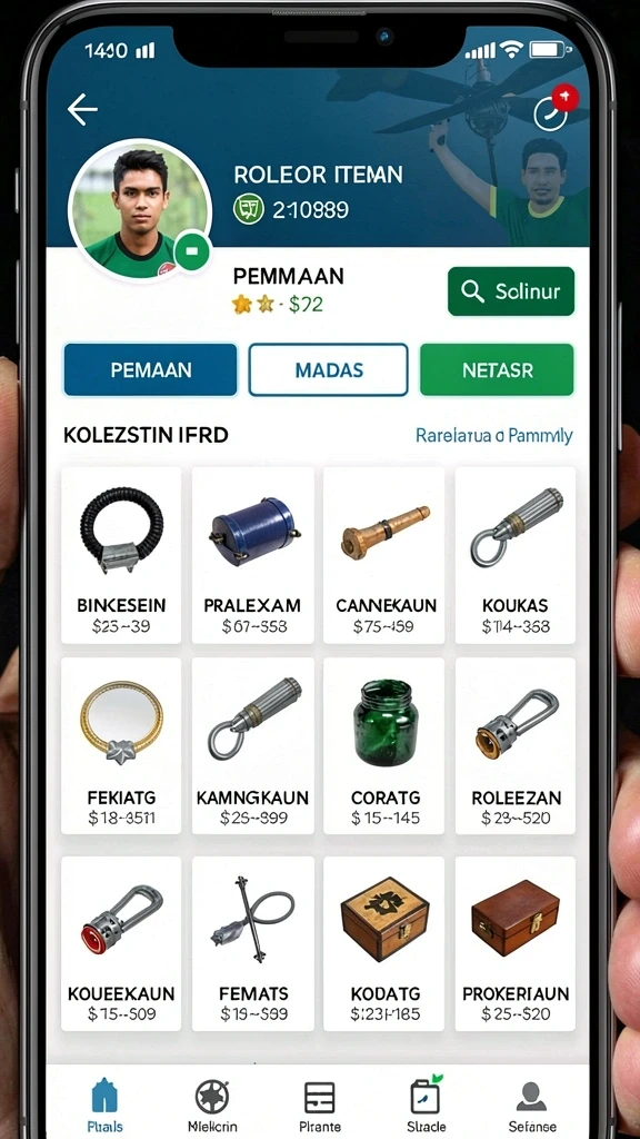 rp79 - UI intuitif yang memudahkan navigasi.