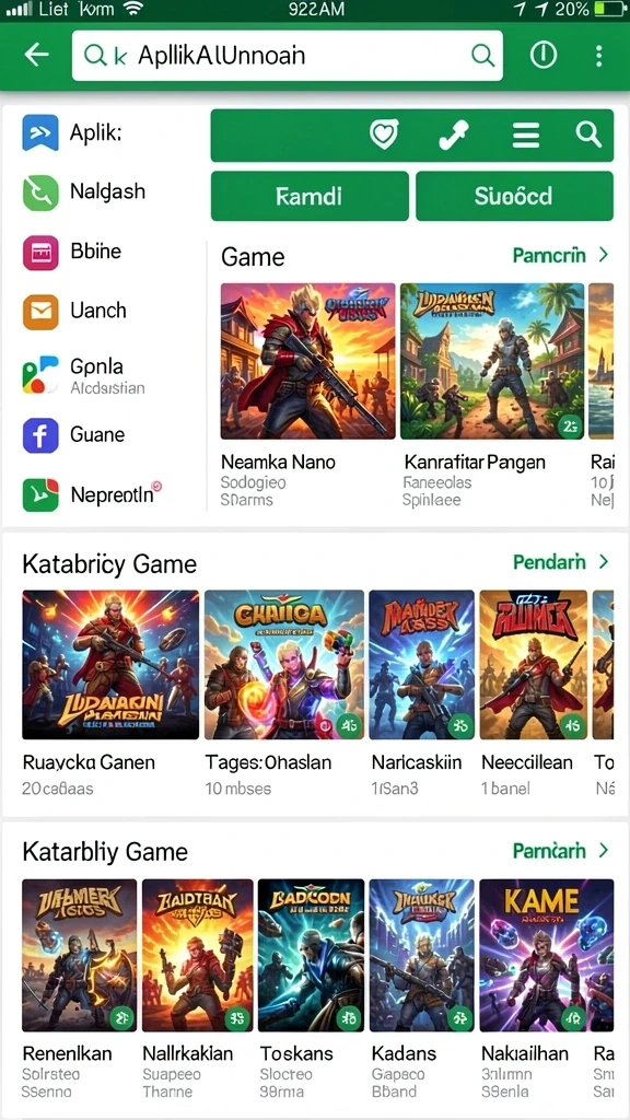 uh77 - Karakter utama yang unik dan dapat dimainkan.